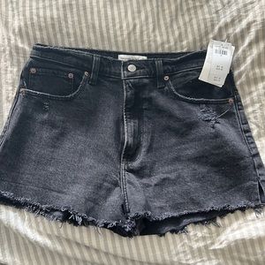 Abercrombie The Mom Short High Rise Curve Love